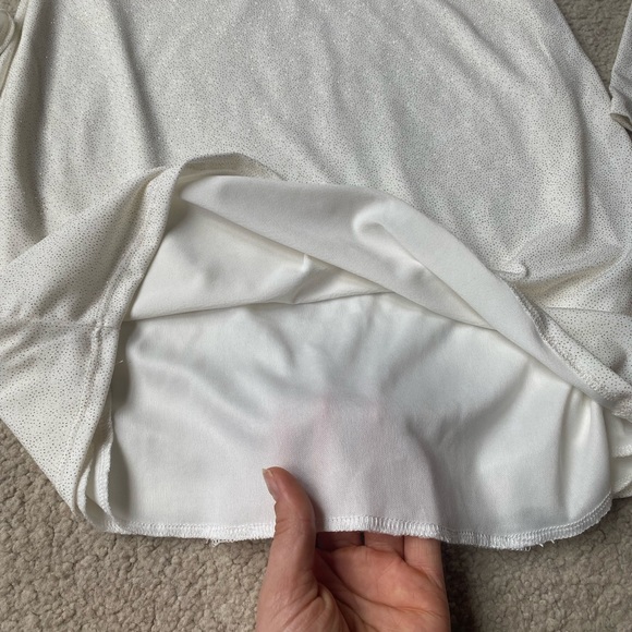 Shimmering Cutout Cocktail Party Mini Dress - Picture 6 of 14